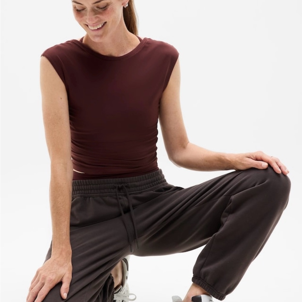 Athleta Transcend Scoop Back Tee